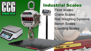 Industrial scales, floor scales, crane scales, bench scales, counting scales